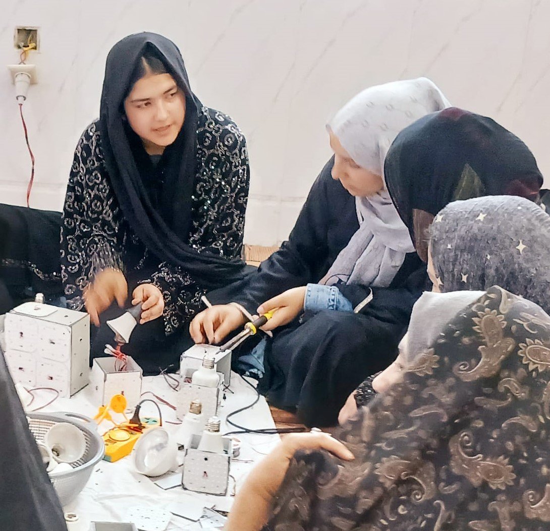 Frauen in Afghanistan im Gespr&auml;ch